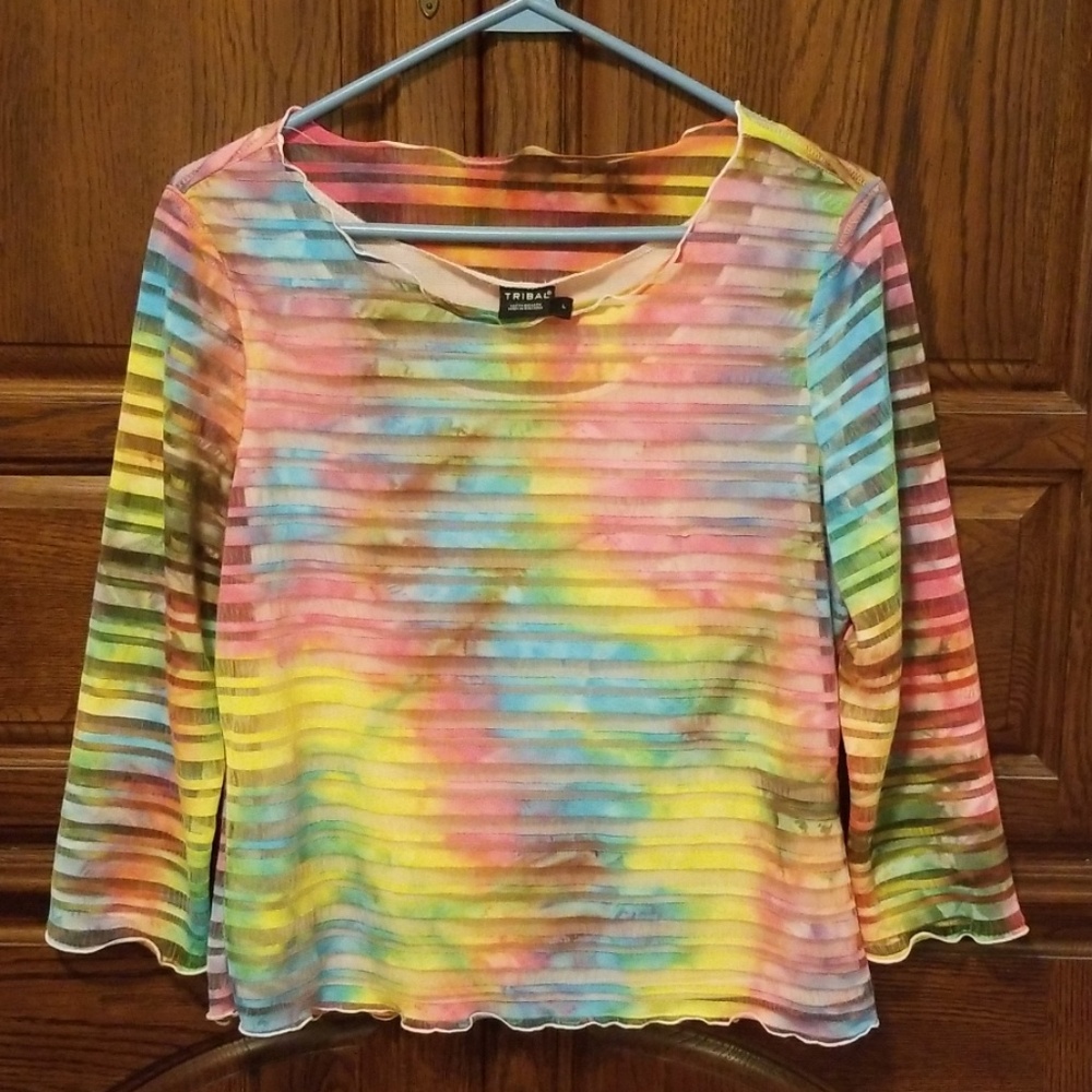 1 layer sheer top
